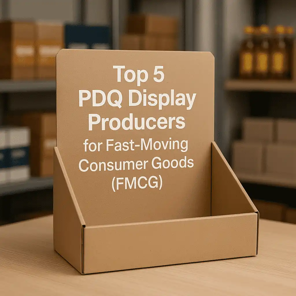 Top 5 PDQ Display Producers for Fast-Moving Consumer Goods (FMCG)